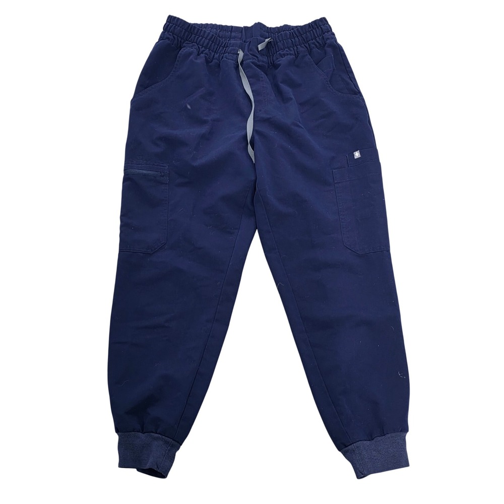 FIGS Technical Collection Navy Blue Scrub Joggers W23SW2014P Womens Medium P